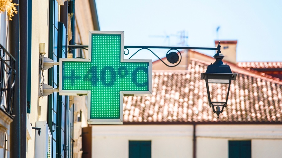 termometro città 40°